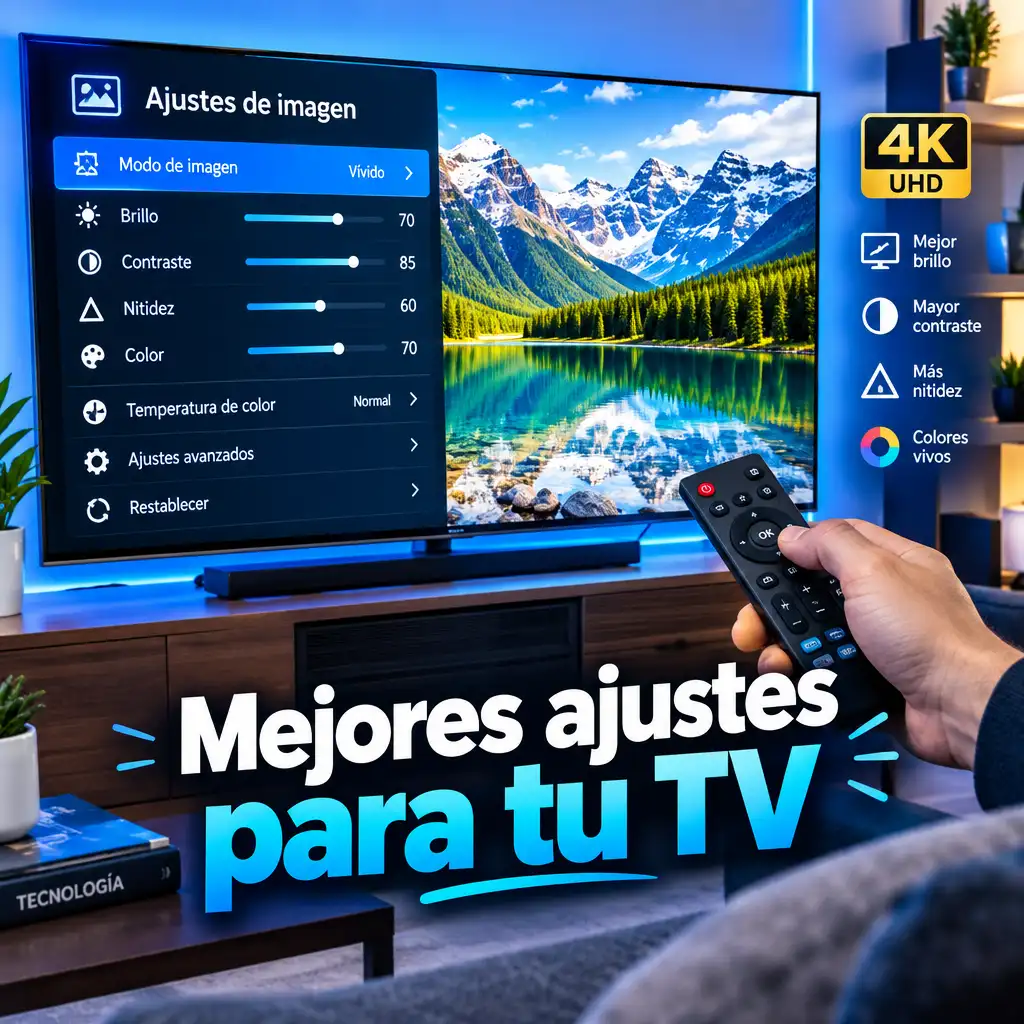 Mejores ajustes para un rendimiento óptimo del televisor